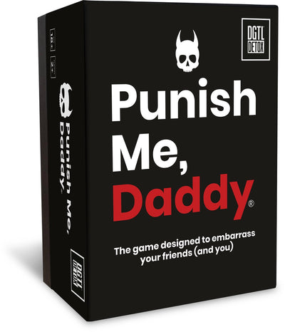 Dgtl detox punish me, daddy - hilarious card game for adults - truth or dare party game with twists - 2-4 players - English version