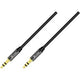 Cable de audio de 3,5 mm xlayer premium 2m negro