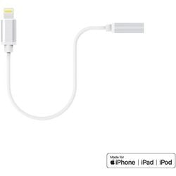 Cavo adattatore da Lightning a 3,5 mm xlayer 214355 bianco