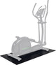 Tunturi crosstrainer mat - vloerbeschermer - beschermmat - 160 x 87 x 0,5 cm - zwart