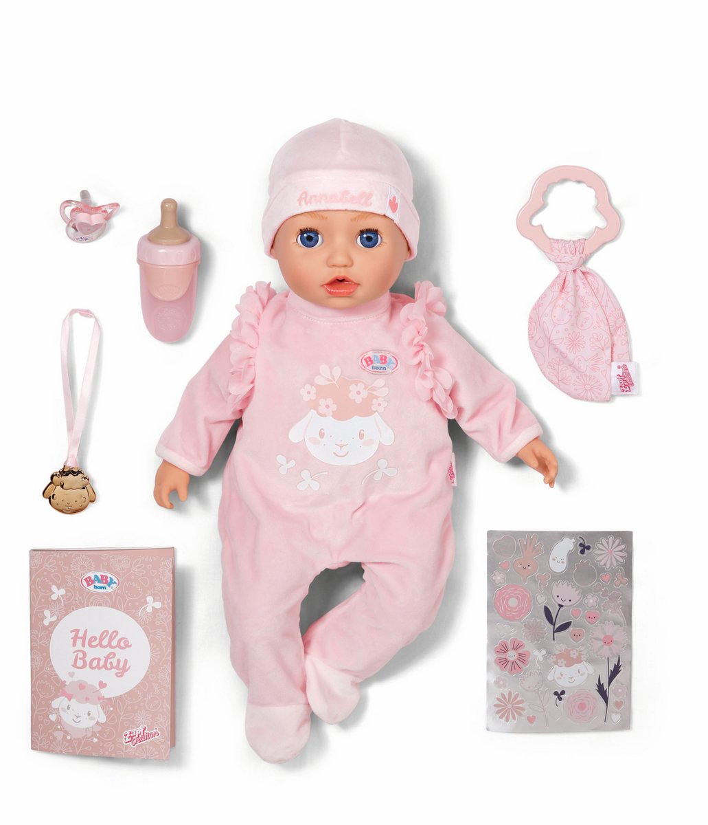 Bebé nacido Annabell - 43 cm