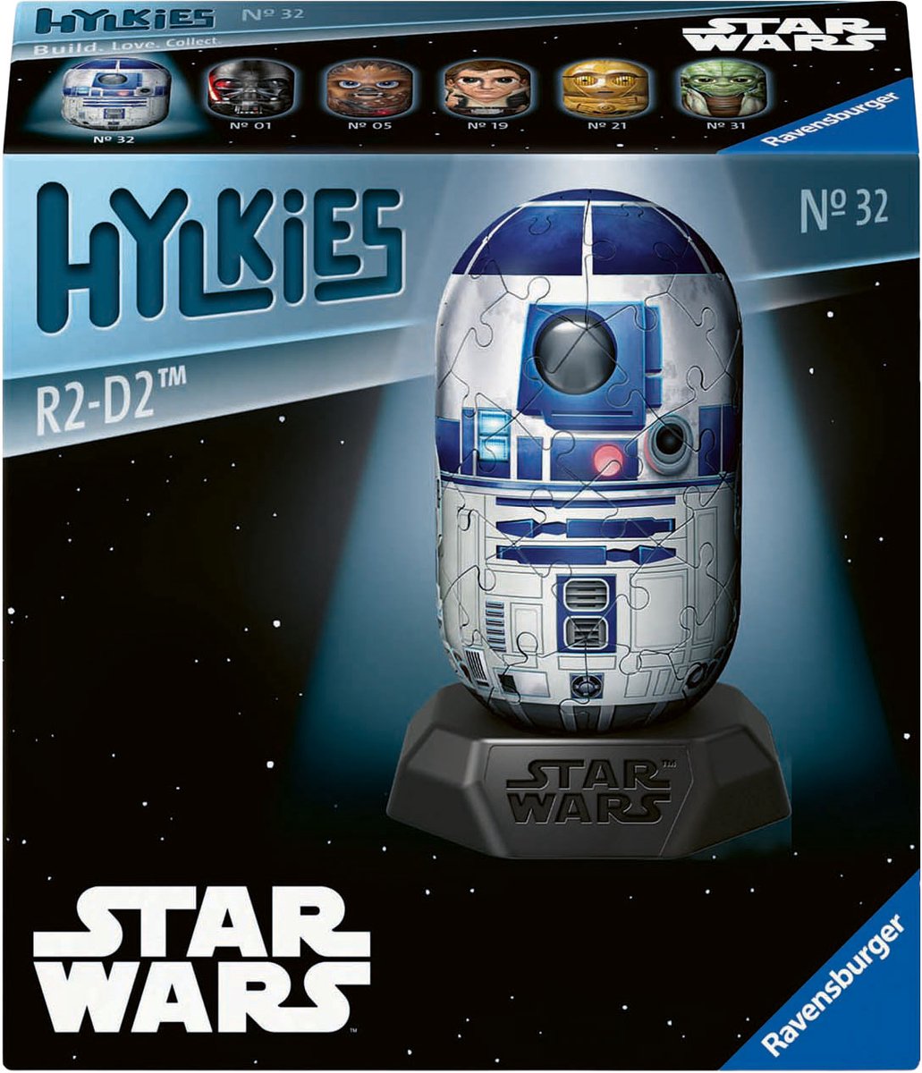 Puzzle 3D Ravensburger Hylkies Star Wars R2D2 - 54 pz.