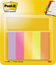 Indici post-it energici gamma colori 50 fogli