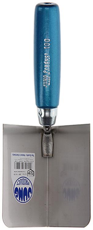 Jung 1011081 - spatola per angoli interni arrotondati in acciaio inox prod285 100mm | 3 pezzi
