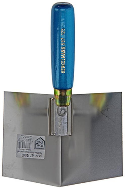 Jung 1010993 - sharp inside corner trowel stainless steel henk597 125mm | 3 pieces
