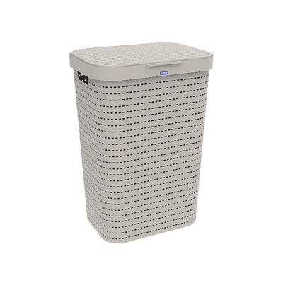 Rotho Rotho Country Laundry Basket 55L Cappuccino