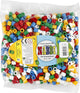 Nabbi creativ company strijkkralen, afm 10x10 mm, standard-farben, jumbo, 1000 assorti