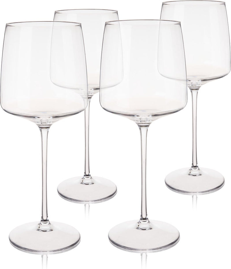 Bicchiere da vino Viski riserva julien - cristallo - 650 ml - 4 pezzi