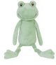 Peluche rana caballo feliz flavio 34cm - verde - peluche bebé