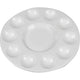 Creativ company http: www.cchobby.nl palet-rond-palet-met-11-vakken-d-17-cm-wit-10-stuk-1-doos