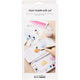 Paleta de pintura Creativ Company con tapa, dimensiones 27x12,7x2,3 cm, plateado, blanco, 1 pieza