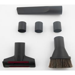 Juego de cepillos para aspiradora variante negra