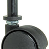 Mack by tente 1014392 - manguito de abrazadera negro de doble rollo 35 mm | 10 piezas