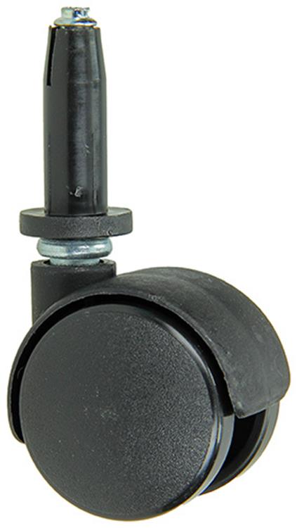 Mack by tente 1014392 - manguito de abrazadera negro de doble rollo 35 mm | 10 piezas