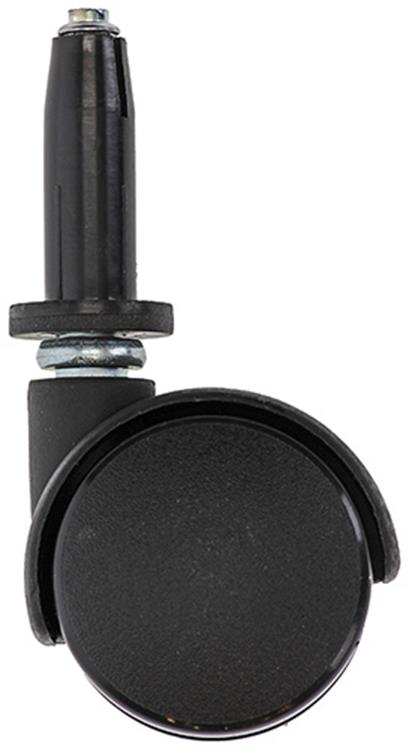 Mack by tente 1014392 - manguito de abrazadera negro de doble rollo 35 mm | 10 piezas