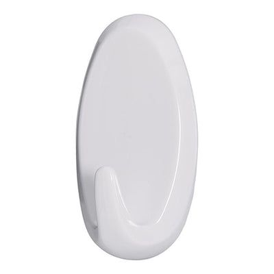 Tesa gancho l ovalado blanco
