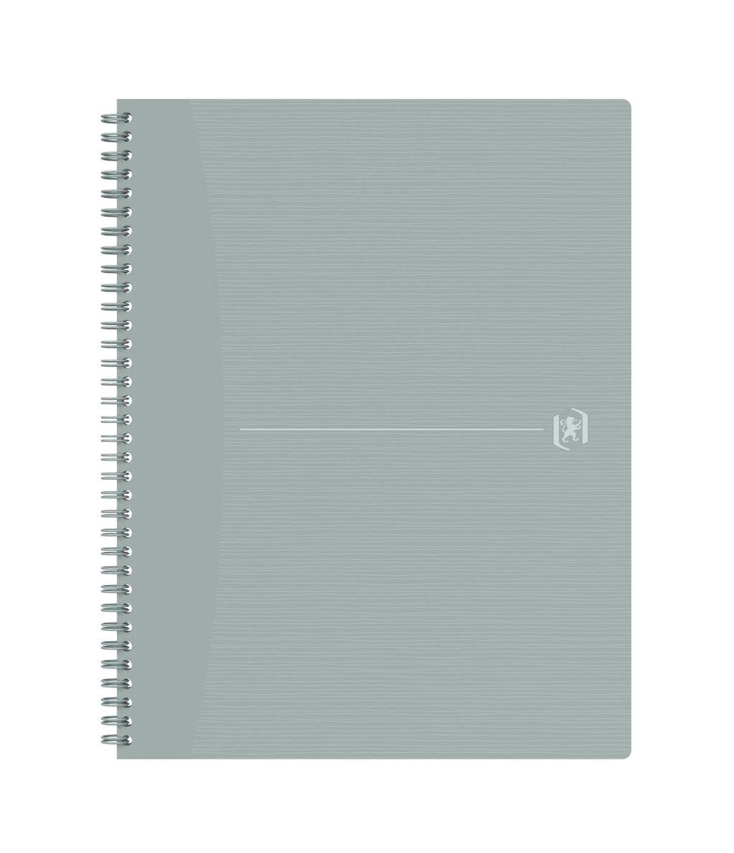 Origini Oxford - quaderno sostenibile - A4+ - a righe - 70 fogli - grigio