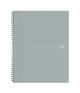 Origini Oxford - quaderno sostenibile - A4+ - quadretti 5 mm - 70 fogli - grigio