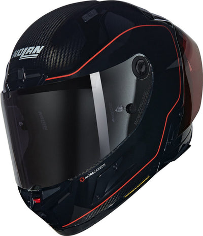 Casco integrale Nolan x-804 rs asso di picche 342 carbonio nero rosso lucido - taglia xl - casco