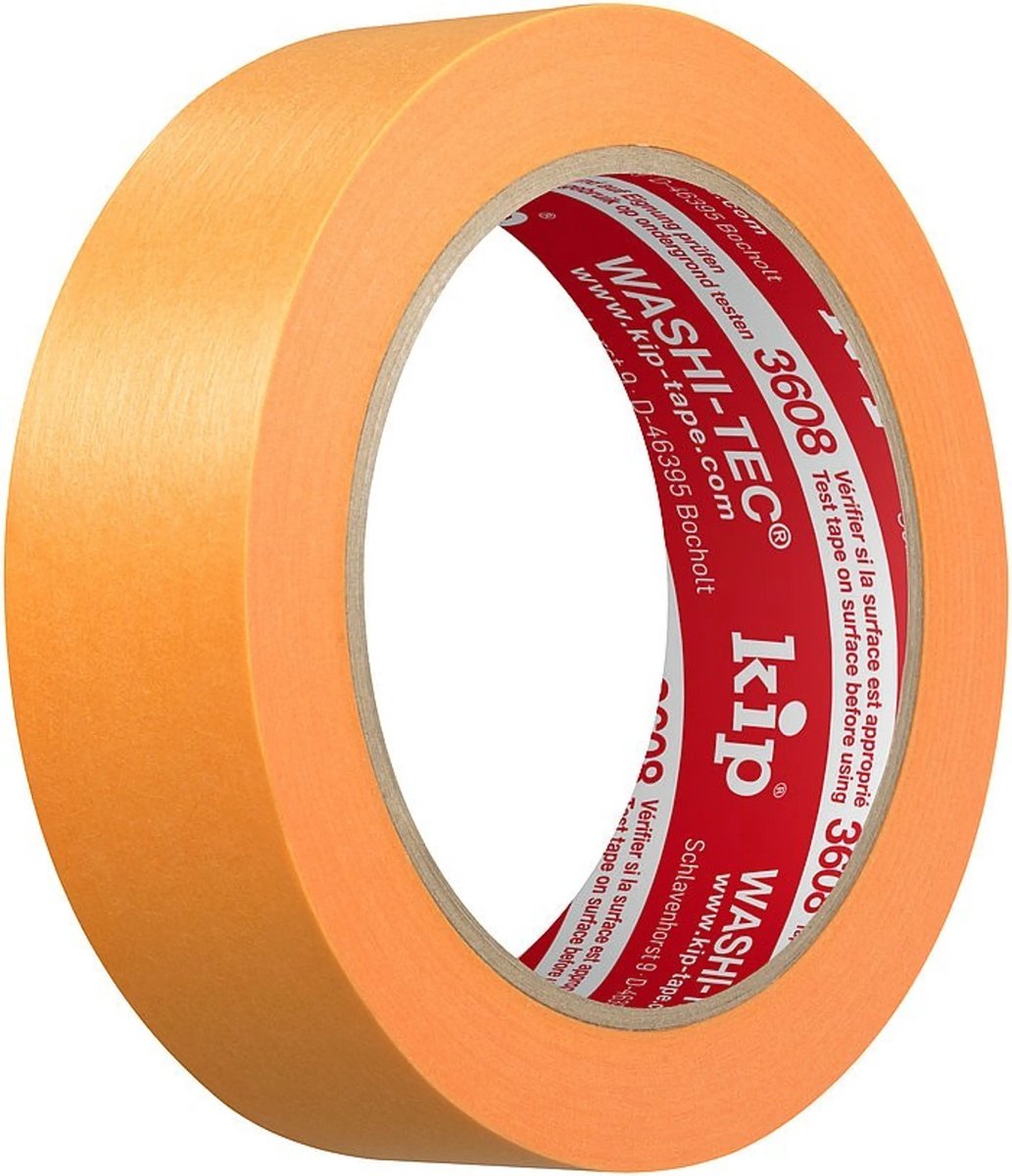 Kip 3608 washi tape orange 30mm - per roll