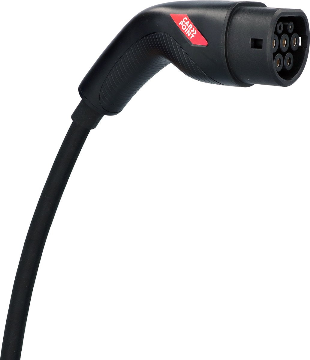 Carpoint laadkabel type 2 – 16a 3-fase – 6 meter – iec 62196-2 – ip55 – voor elektrische auto