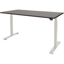 Zit-sta-bureau schaffenburg dextro basic t-voet logan eiken