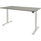 Escritorio para trabajar sentado o de pie Schaviburg Dextro Basic base en T gris