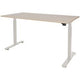 Zit-sta-bureau schaffenburg dextro basic t-voet lindberg oak