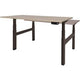 Zit-sta-bureau schaffenburg dextro basic t-voet robson oak