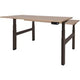 Scrivania sit-stand Schavenburg Dextro Plus Duo T-Foot Havana Cherry
