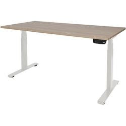Sit-stand desk Schavenburg Dextro Plus T-foot Havana Cherry