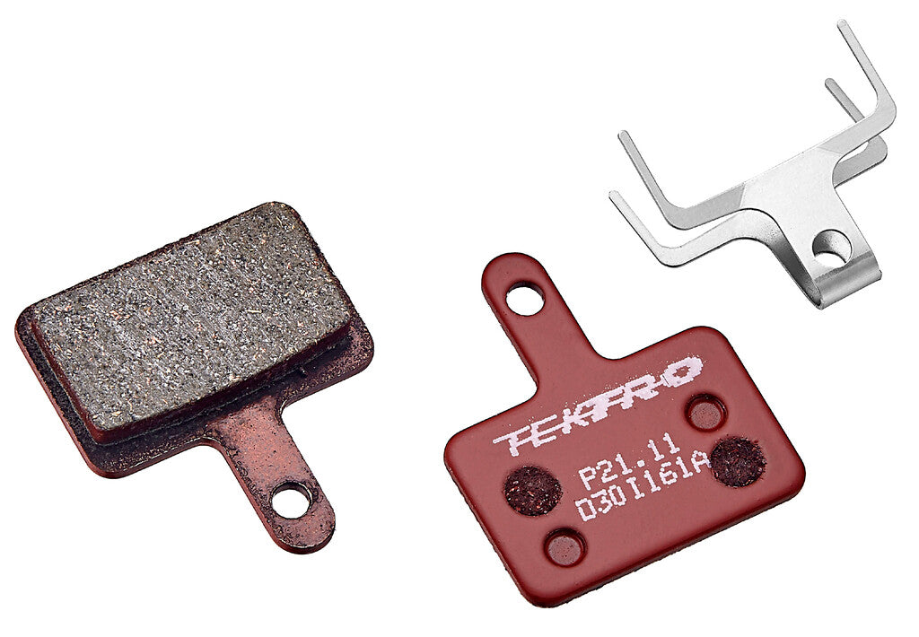 Bloques de freno de disco Tectro P21.11 Resina de 5 pistones de 2 pistones (10PR)