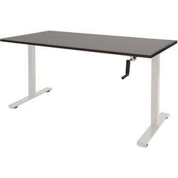 Scrivania sit-stand Schavenburg Dextro pendolo T-piede Logan rovere