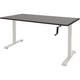 Scrivania sit-stand Schavenburg Dextro pendolo T-piede Logan rovere