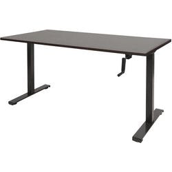 Scrivania sit-stand Schavenburg Dextro pendolo T-piede Logan rovere
