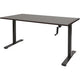 Scrivania sit-stand Schavenburg Dextro pendolo T-piede Logan rovere