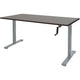 Scrivania sit-stand Schavenburg Dextro pendolo T-piede Logan rovere