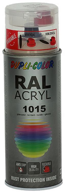 Motip 1000525 - 349515 ral 1015 ivoor wit 400 ml | 2 stuks