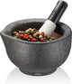 Mortaio Grino Gefu - porcellana - ø 17 cm - incluso pestello - mortaio per erbe
