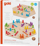 Goki Wooden Ludo Game 6 giocatori