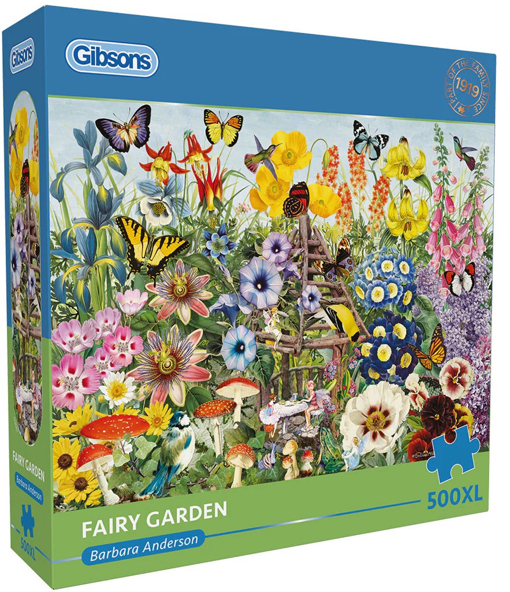 Gibsons - fairy garden (di barbara anderson) - pezzi 500xl 68×49 cm (l×a) - puzzle per adulti