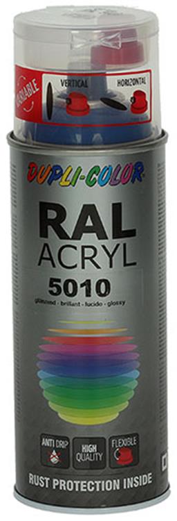 Motip 1000532 - 349584 ral 5010 blu enziana 400 ml | 2 pezzi