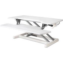 Bakkerelkhuizen sit-stand supporto da tavolo bneassdr2w per 1 monitor bianco 880 x 4