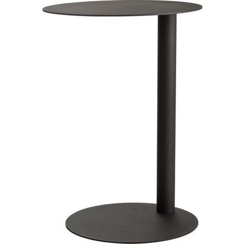 Mesa auxiliar paperflow acero negro