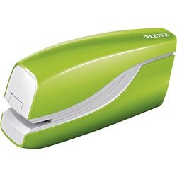 Grapadora electrica wow leitz verde 10 hojas metal plastico
