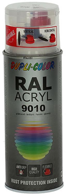 Motip 1000547 - 349799 ral 9010 bianco trasparente 400 ml | 2 pezzi