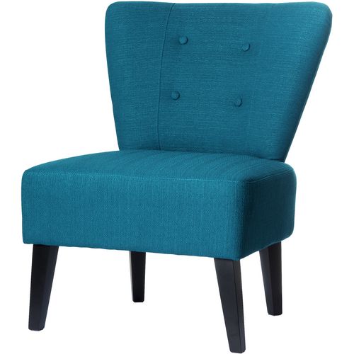 Silla de recepción tejido paper flow azul