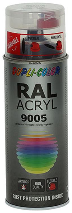 Motip 1000549 - 349836 ral 9005 negro intenso 400 ml | 2 piezas