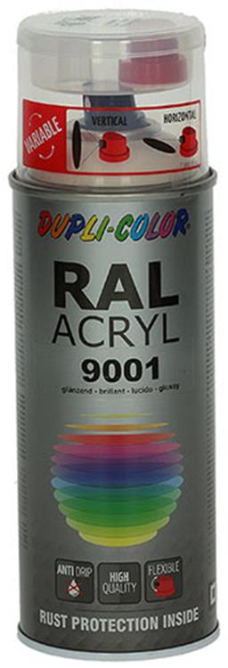 Motip 1000553 - 354793 ral 9001 blanco crema 400 ml | 2 piezas