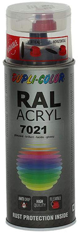 Motip 1000570 - 366185 ral 7021 negro gris 400 ml | 2 piezas